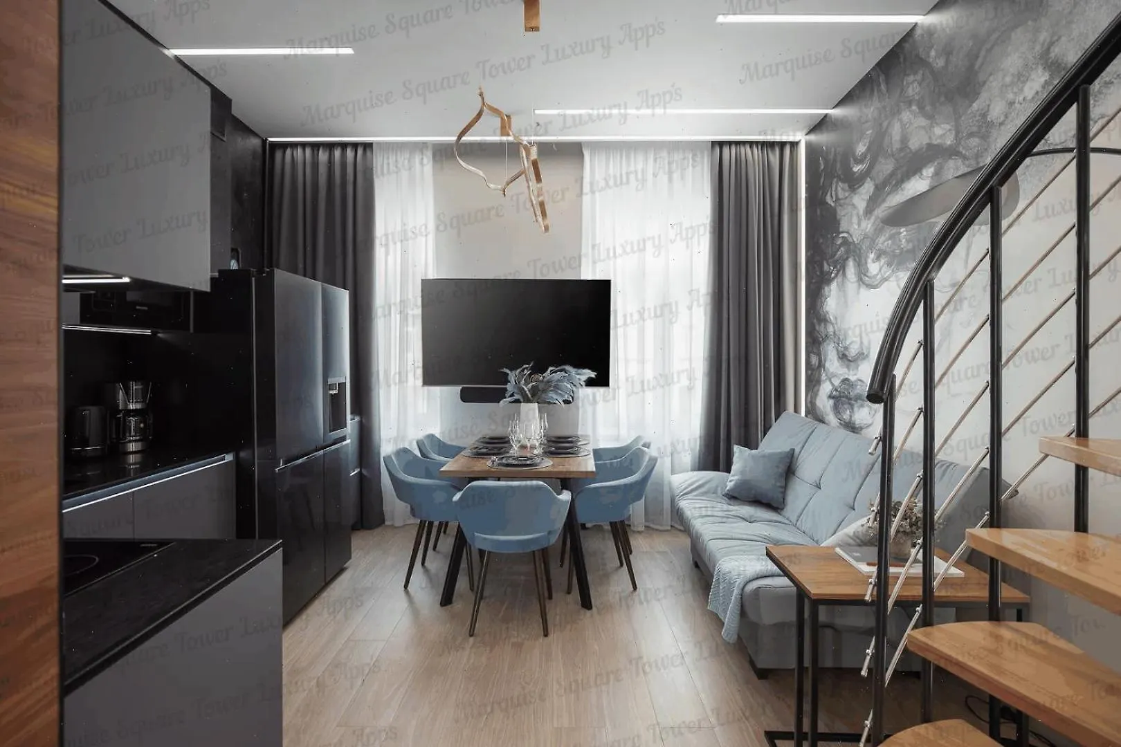 Marquise Square Tower Luxury App'S Hotel Dubai 0*,